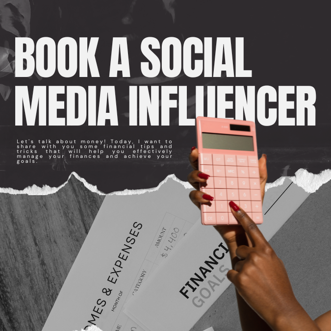 Book social media influencer for event